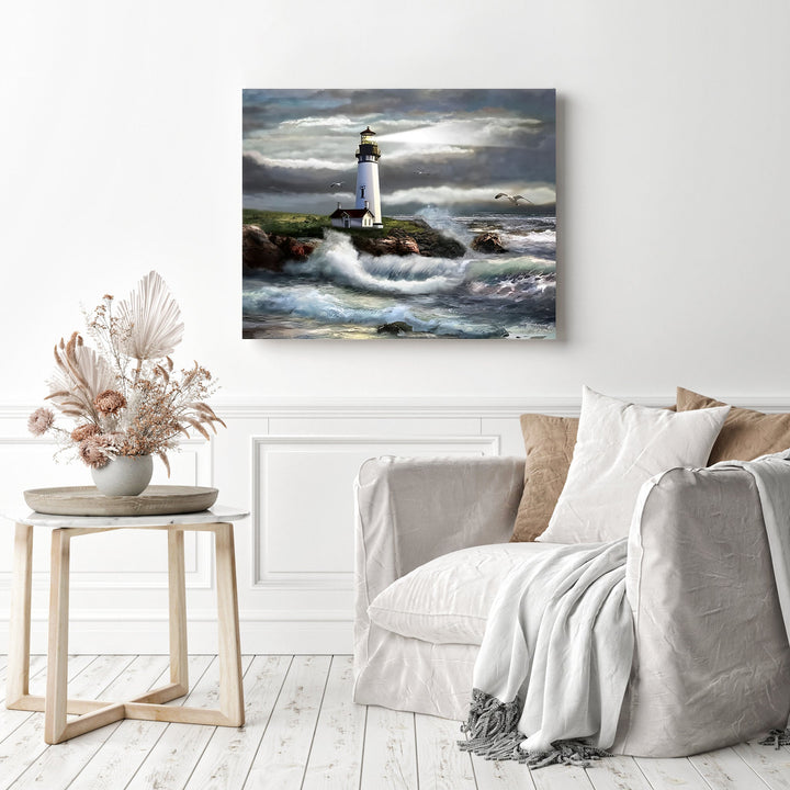 Lighthouse Beam of Hope | Diamond Painting