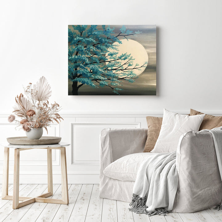 Moon Tree Landscape | Diamond Painting