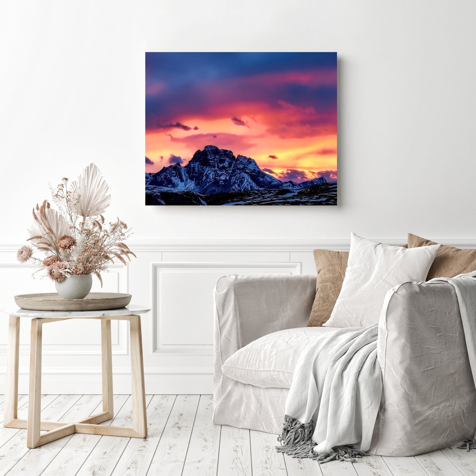 Smell the Sunrise | Diamond Painting Displayed as Home Decor