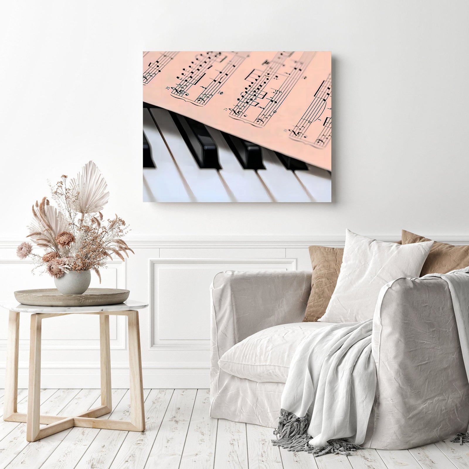 Simple Keys | Diamond Painting Displayed as Home Decor