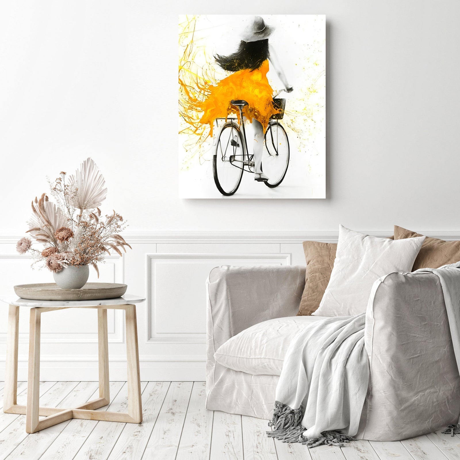 Sunflower Sunday | Diamond Painting Displayed as Home Decor