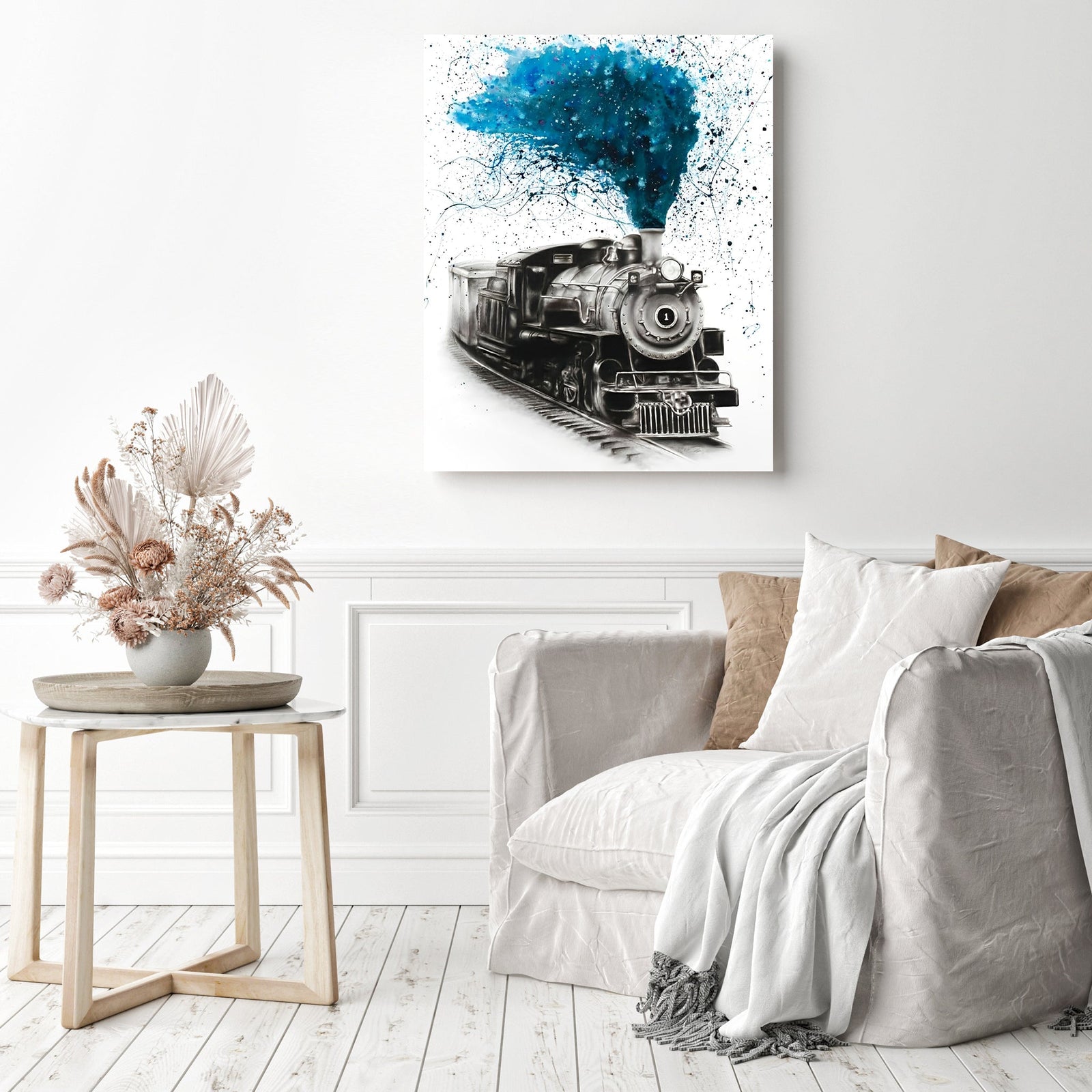 Time Voyager | Diamond Painting Displayed as Home Decor