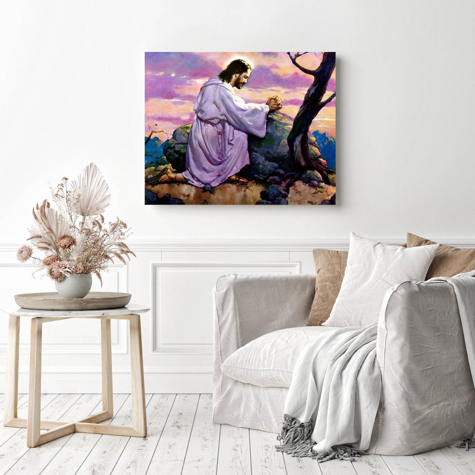 Believer | Diamond Painting Displayed as Home Decor