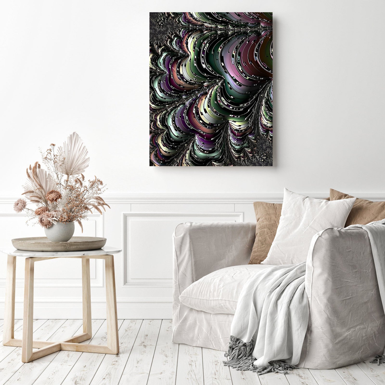 Everlasting Love | Diamond Painting Displayed as Home Decor