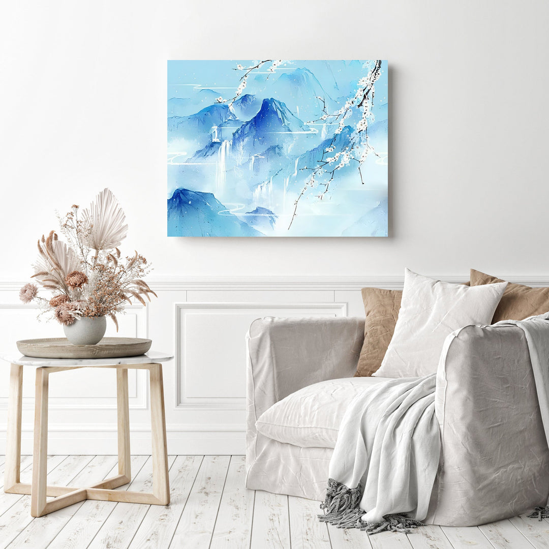 Snow Covered Mountain | Diamond Painting