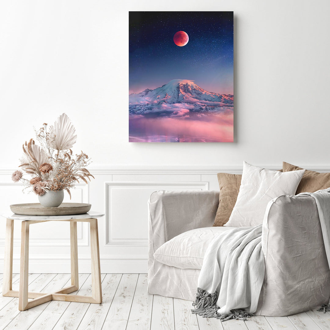 Red Moon | Diamond Painting