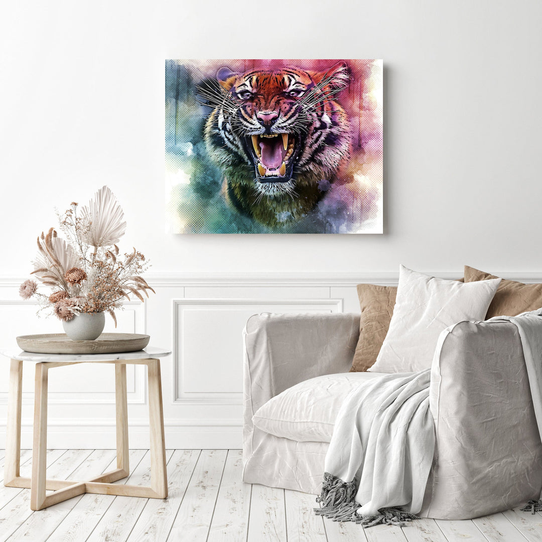 Roaring Tiger | Diamond Painting