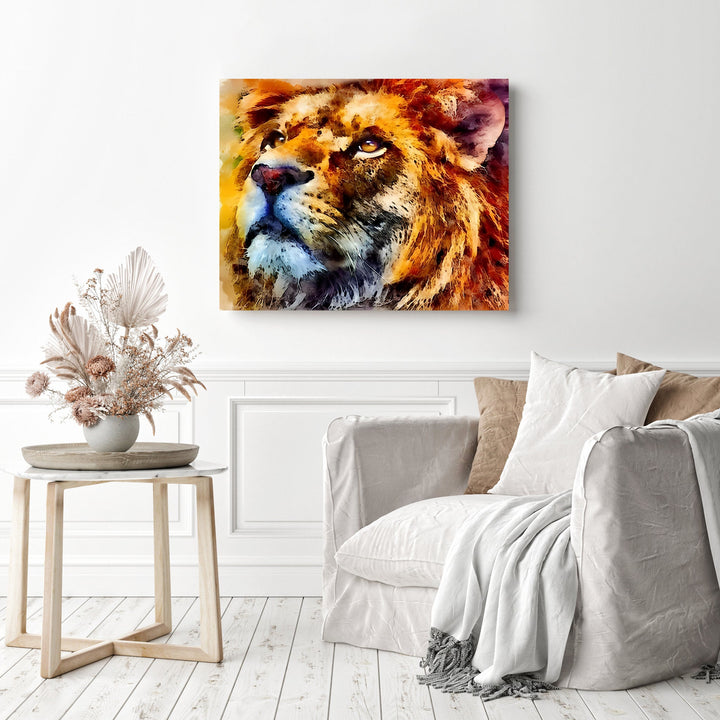 Watercolor Lion | Diamond Painting