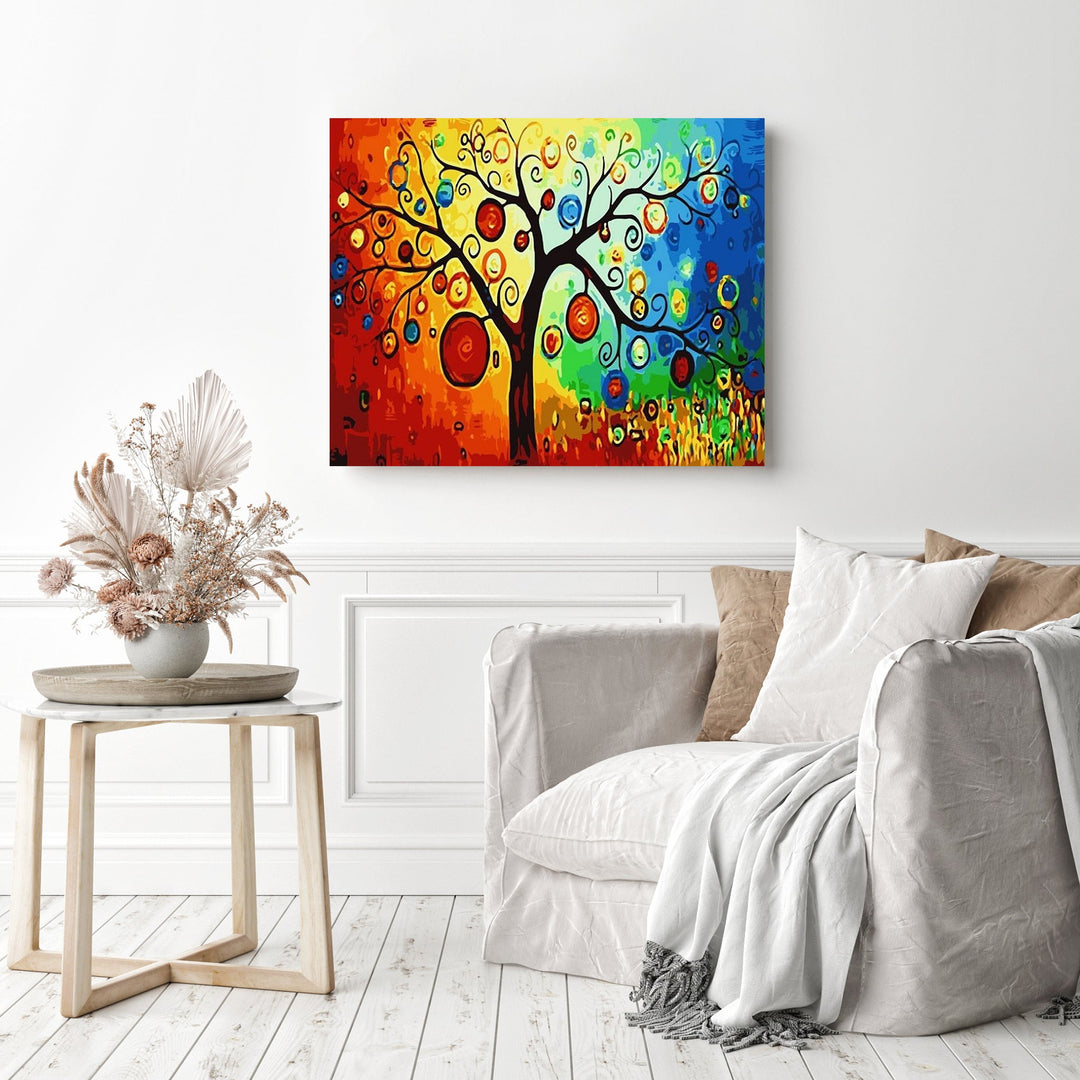 Abstract Tree | Diamond Painting