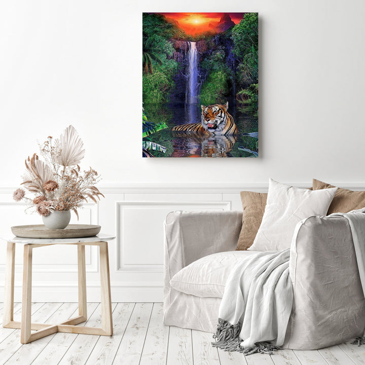 Waterfall in Norway | Diamond Painting