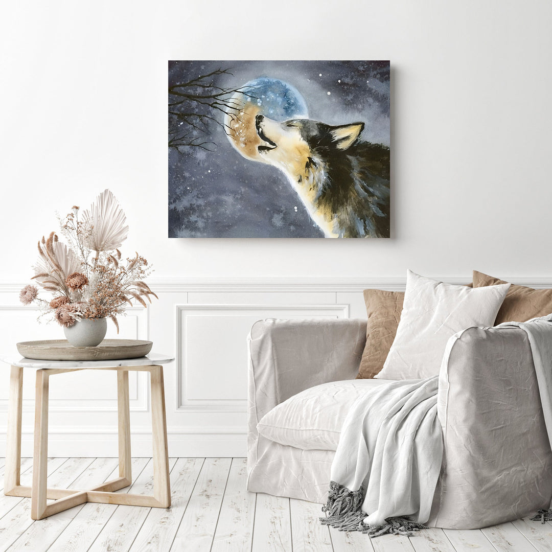 Howling Wolf | Diamond Painting