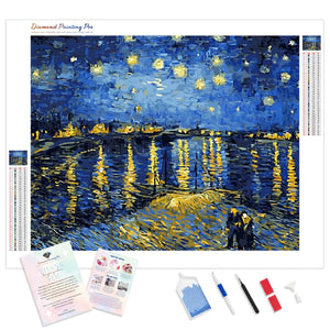 Starry Night Over The Rhône Van Gogh’s | Diamond Painting