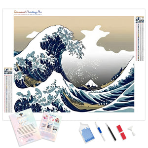 The Great Wave Off Kanagawa | Diamond Painting