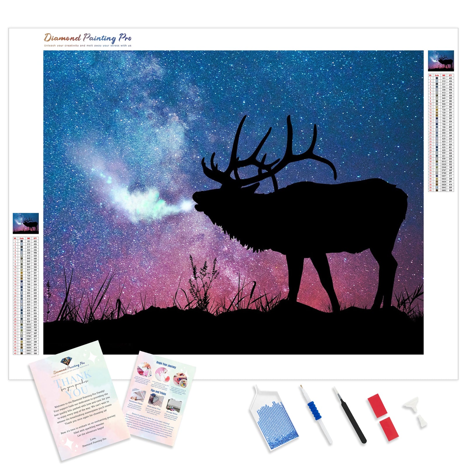 Cold Cold Night | Diamond Painting Kit - Full Drill - Square or Round Diamonds with AB Drills Option