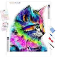 Kaleidoscope Kitty | Diamond Painting