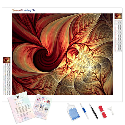 Abstract Wonders | Diamond Painting Kit - Full Drill - Square or Round Diamonds with AB Drills Option