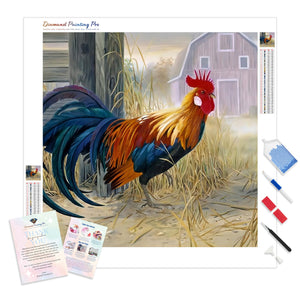 Farm Rooster | Diamond Painting