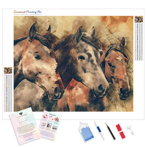 Horses | Diamond Painting