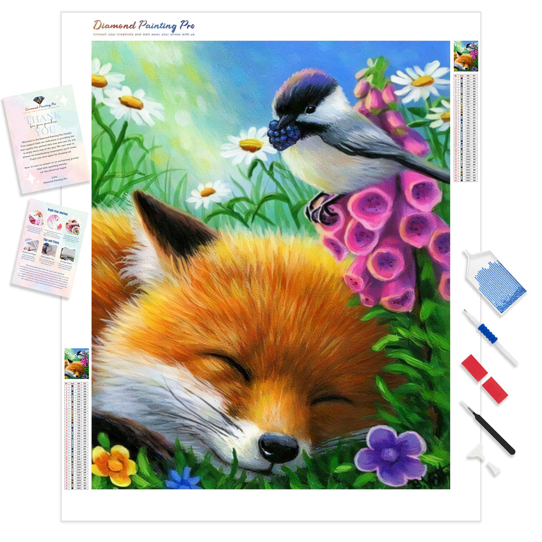 Lovely Fox | Diamond Painting