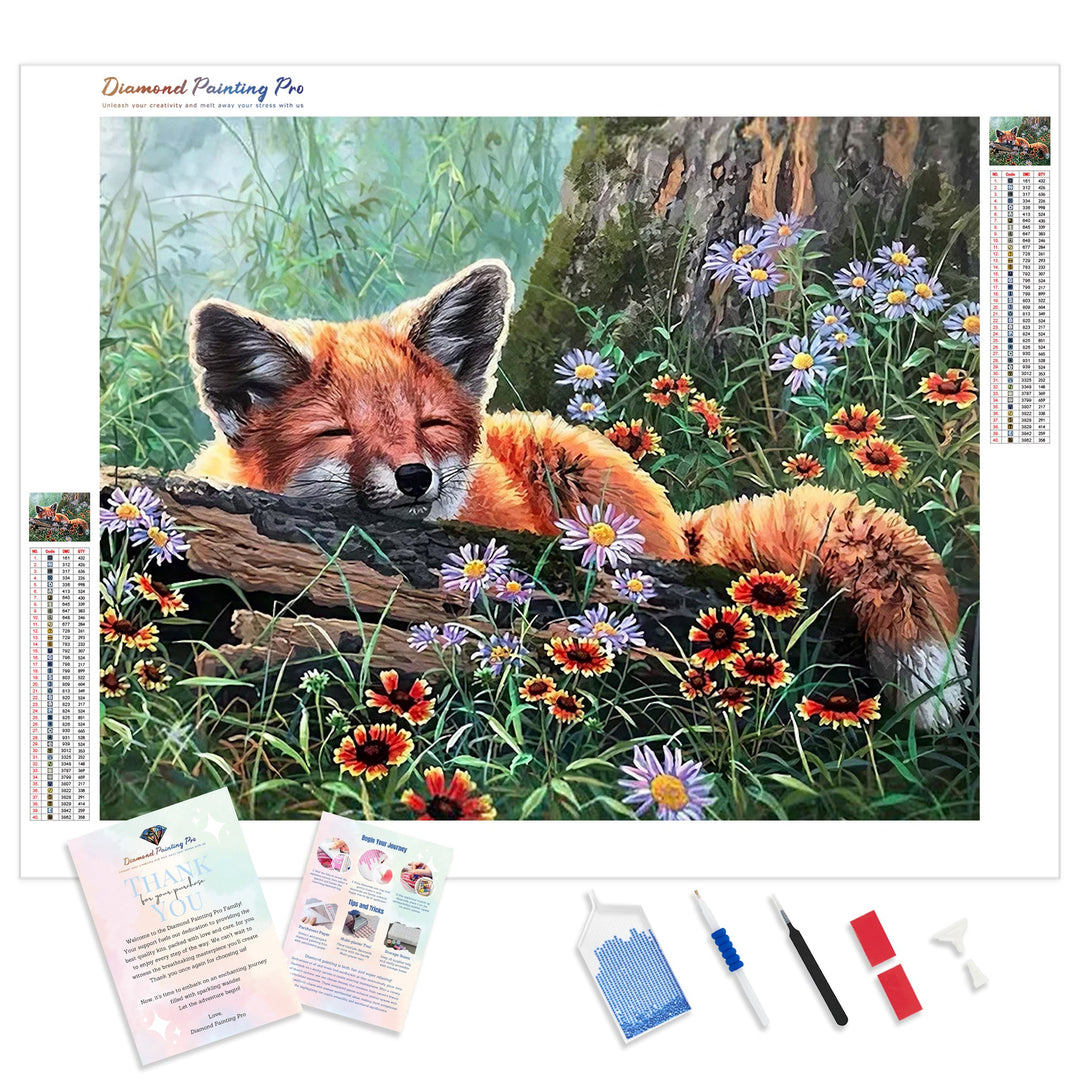 Lovely Fox | Diamond Painting