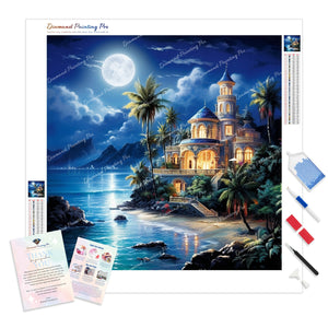 Moonlit Island | Diamond Painting