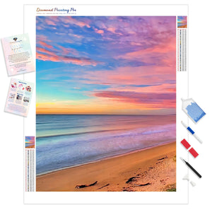 Colorful Beach Sky | Diamond Painting