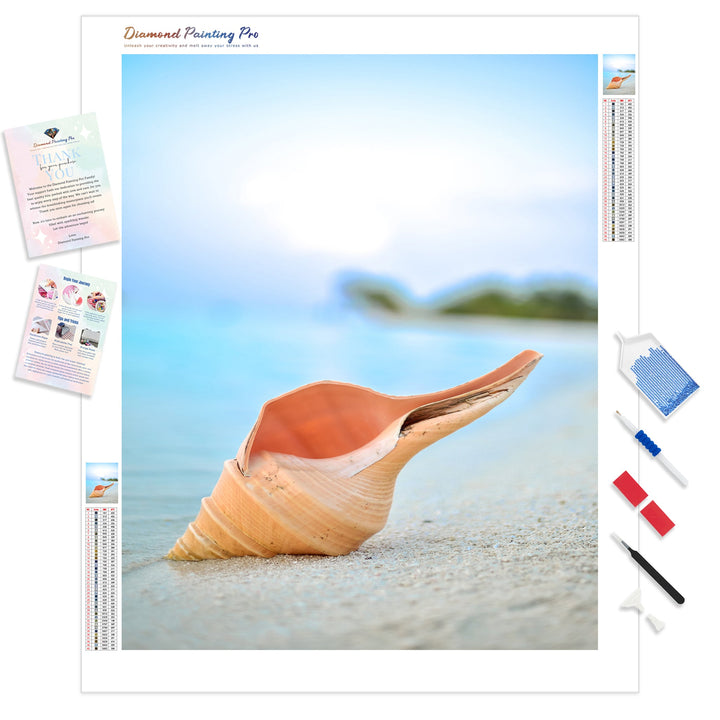 Spiral Seashell | Diamond Painting