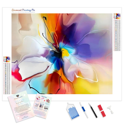 Creative Flower | Diamond Painting Kit - Full Drill - Square or Round Diamonds with AB Drills Option