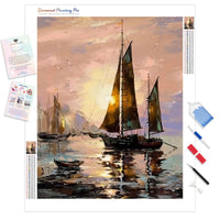 Spanish Sailing Boats | Diamond Painting