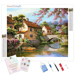 Landscape Cottage | Diamond Painting