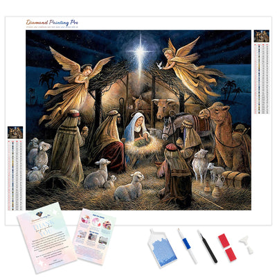 Heavenly Christianity | Diamond Painting Kit - Full Drill - Square or Round Diamonds with AB Drills Option