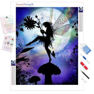 Fantasy Dream Moon Sky Fairy | Diamond Painting