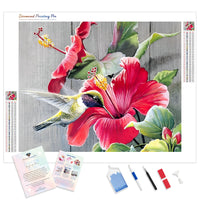 Hummingbird Flower | Diamond Painting