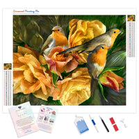 Roses and Birds | Diamond Painting