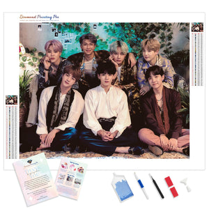 BTS Group | Diamond Painting