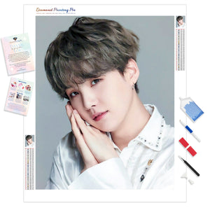 Min yoongi BTS Close-up | Diamond Painting