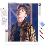 BTS J Hope | Diamond Painting Kit - Full Drill - Square or Round Diamonds with AB Drills Option