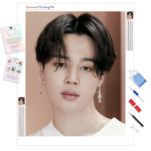 BTS Jimin Close-up | Diamond Painting