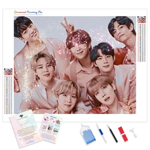 BTS Sparkle | Diamond Painting