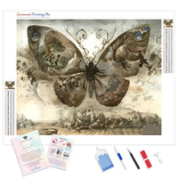 Artistic Butterfly | Diamond Painting