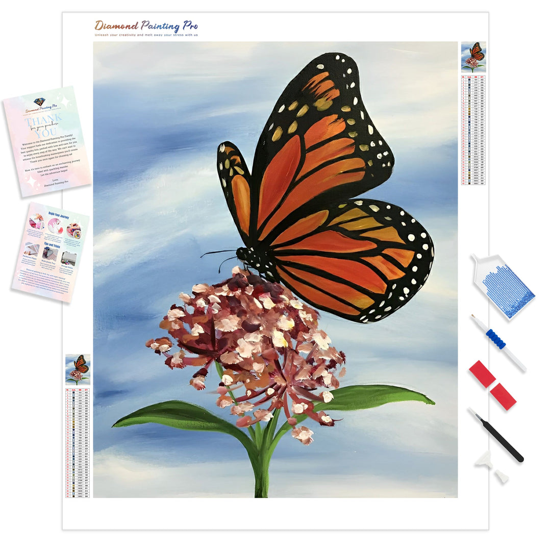 Monarch Butterfly | Diamond Painting