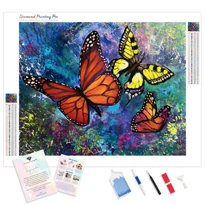 Spring Butterflies | Diamond Painting