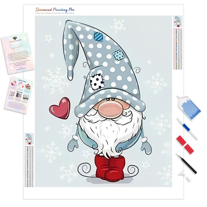 Snow Gnome | Diamond Painting