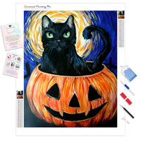 Halloween Cat | Diamond Painting