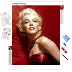 Marilyn Monroe Elegance | Diamond Painting