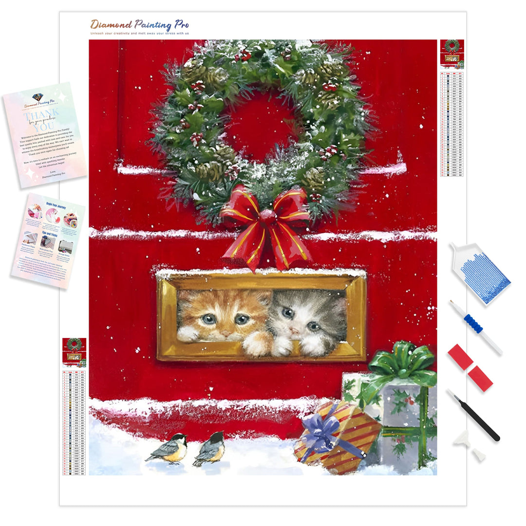 Christmas Kitties | Diamond Painting