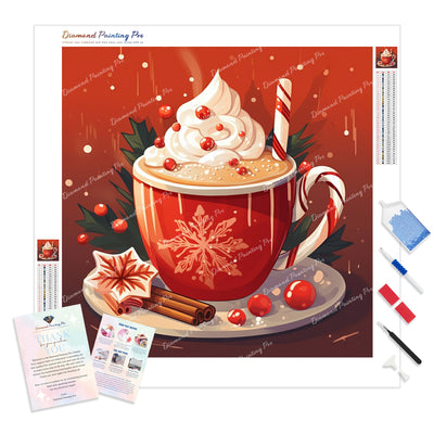 Whip Up a Warm Delight | Diamond Painting Kit - Full Drill - Square or Round Diamonds with AB Drills Option