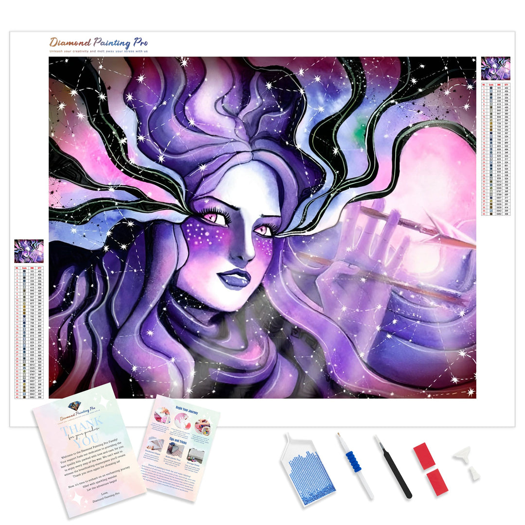 Sagittarius Goddess | Diamond Painting