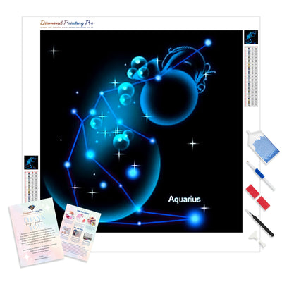 Aquarius Constellation | Diamond Painting