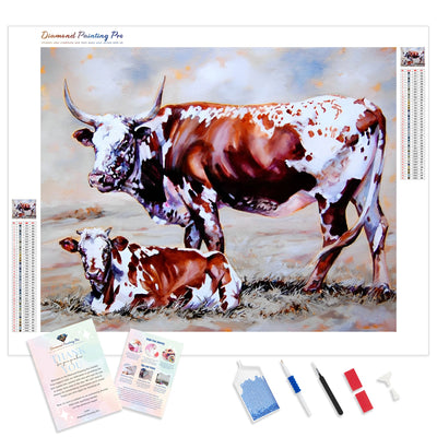 Cow and Calf | Diamond Painting